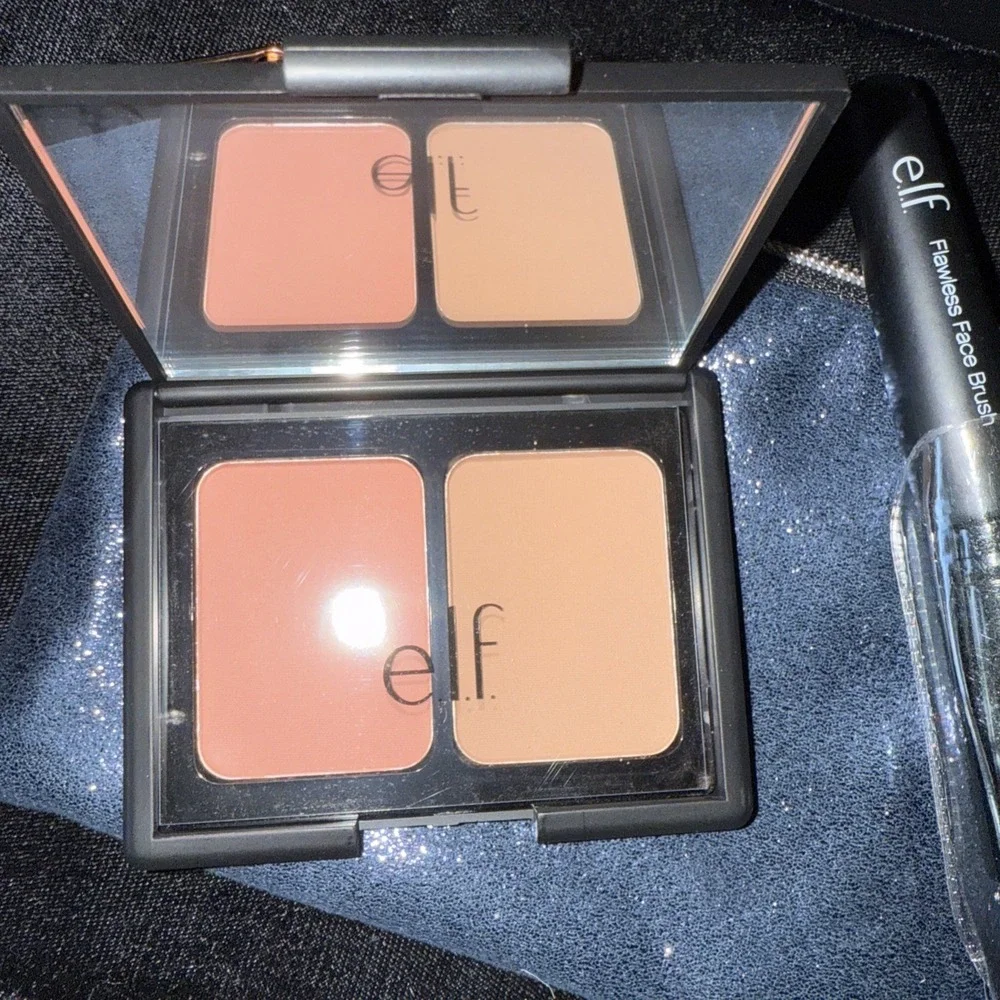 ❤ ELF Bronzer. Brush. Lip‎ Pencil And Bag.  3863